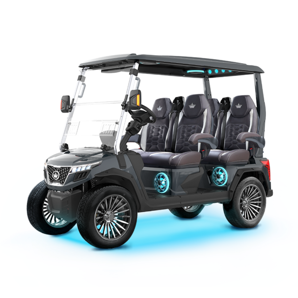 Grey Evolution DMAX GT4 Golf Cart Australia - Ecoglide