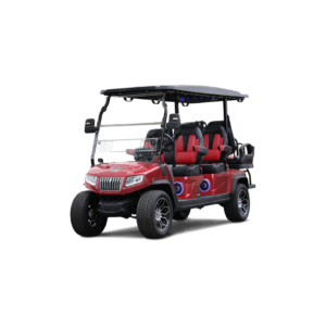 Red Evolution D5 Ranger Six Seater Golf Cart - Ecoglide Australia