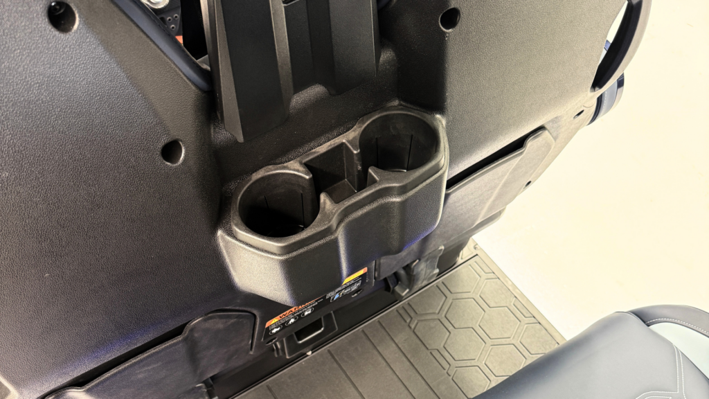 Evolution-DMAX-Golf-Cart Passenger Cup Holders - Ecoglide Australia